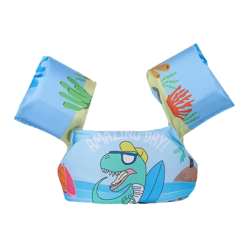 Toddler Swim Vest Cartoon Print Pool Floaties Kid Swim Floats 