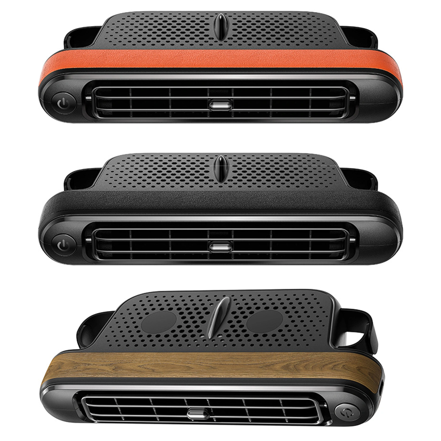 Portable Car Fans Electric Air Fans 3-Speed Adjustable Car Seat Fans