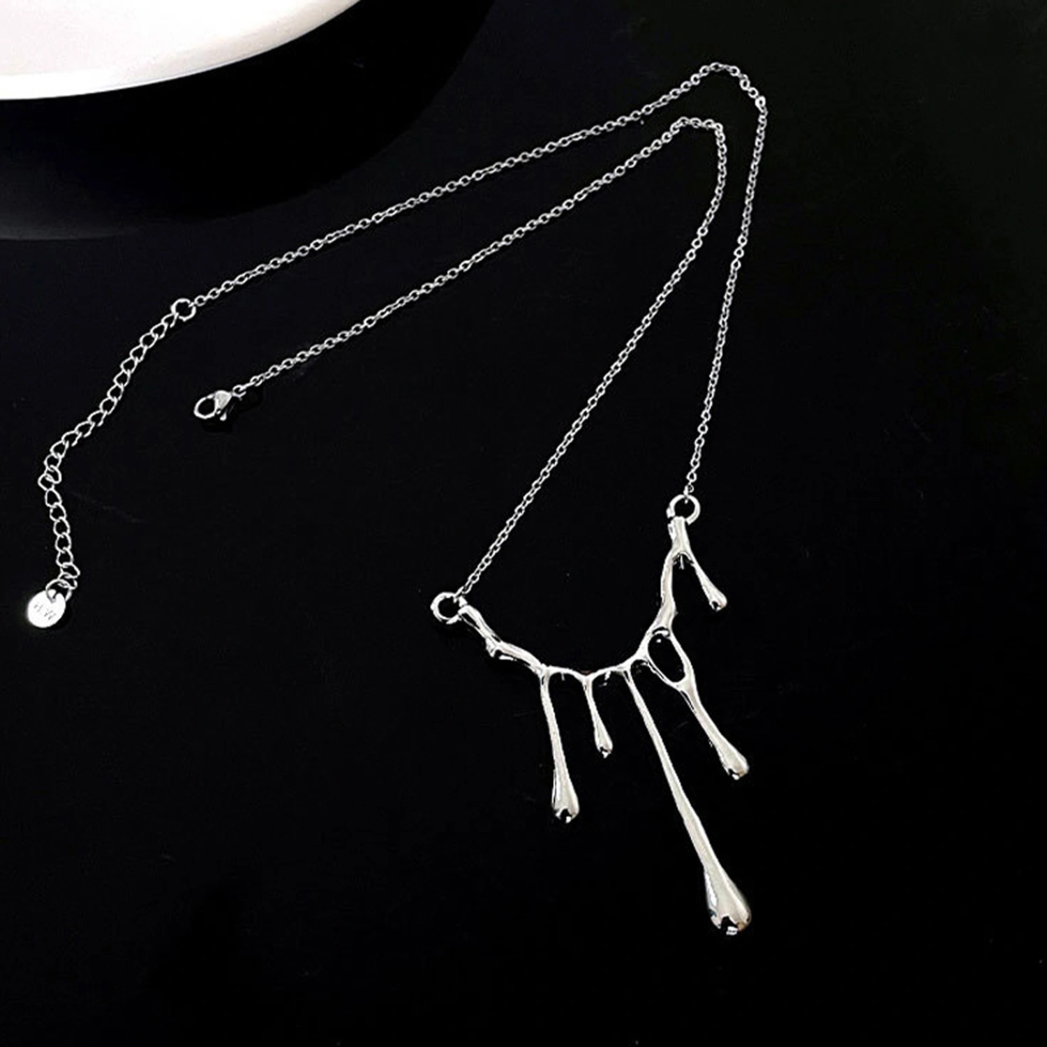 Women Lava Necklace Elegant Pendant Necklace Jewelry Birthday Gift