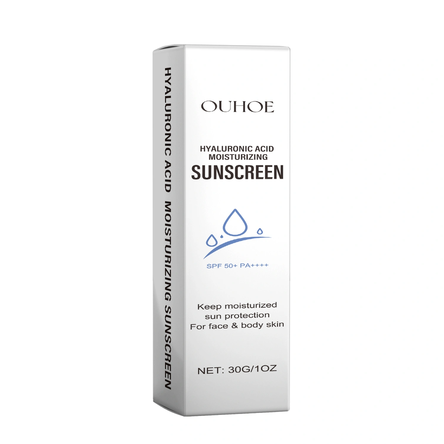 Sunscreen Moisturizing Lotion Non-Sticky Hydrating Sunscreen for Face