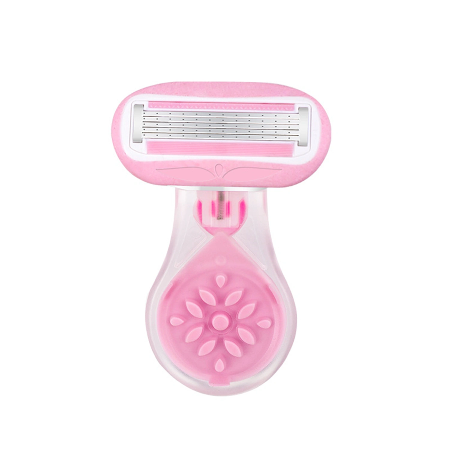 Women's Travel Razor Mini 5 Blade Shaving Razor with Handle Case