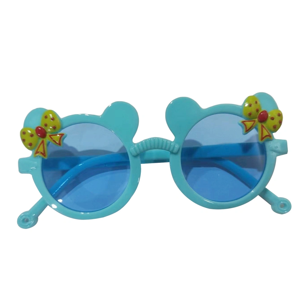 Toddler Boys Girls Round Sunglasses Bear Sunglasses Outdoor Glasses