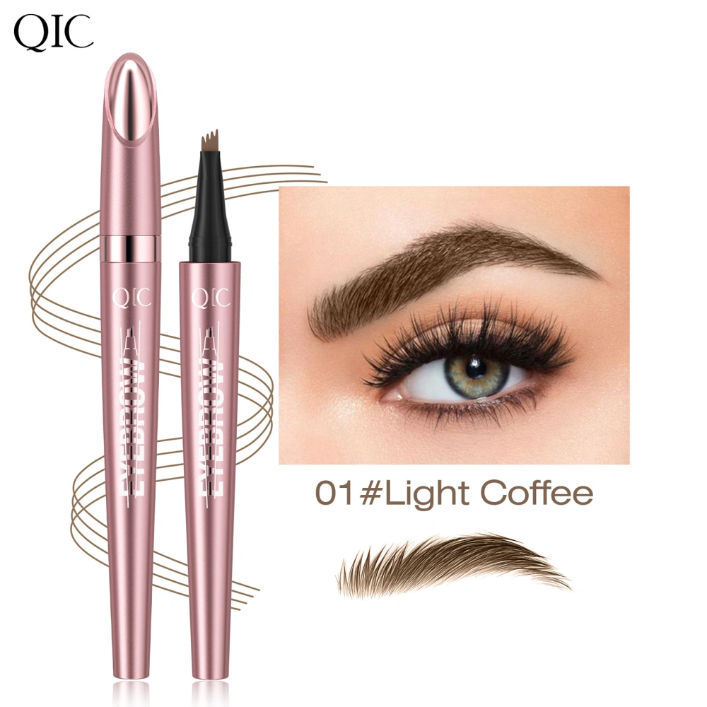 4 Tip Brow Pencil Waterproof Smudge-Proof Natural Looking Brows Pen