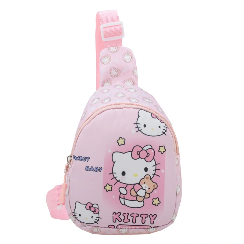 Kids Chest Bag Cartoon Print Crossbody Shoulder Bag Fanny Pack