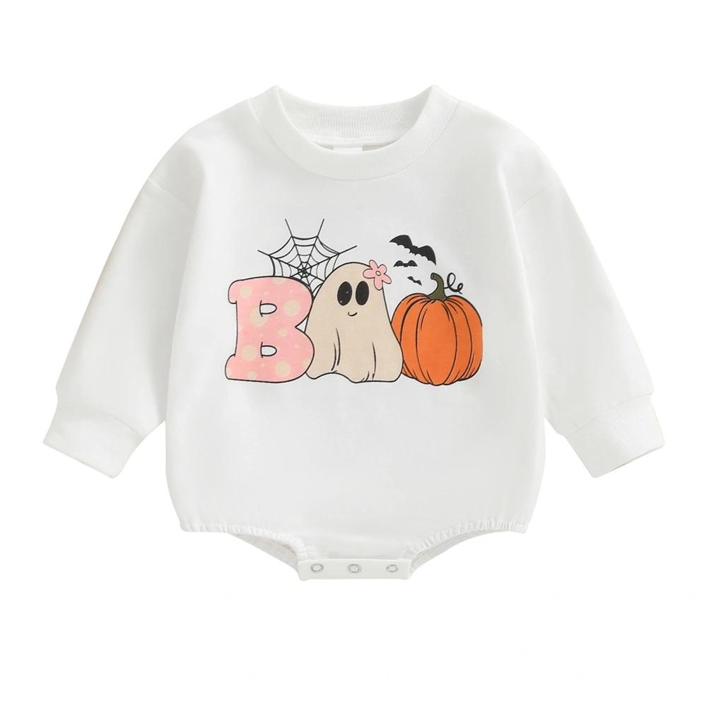 Baby Girls Boys Sweatshirts Rompers Halloween Clothes Bodysuits