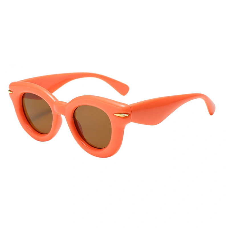 Retro Sunglasses for Women Cat Eye Sunglasses Chunky Frame Sun Glasses