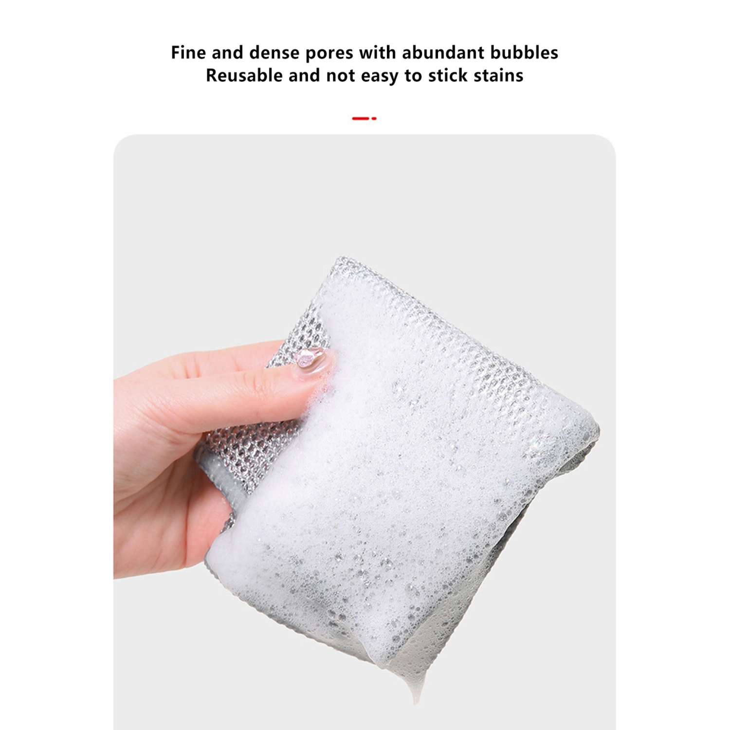 Multipurpose Wire Dishwashing Rags for Wet Dry, Non-Scratch Wire Cloth