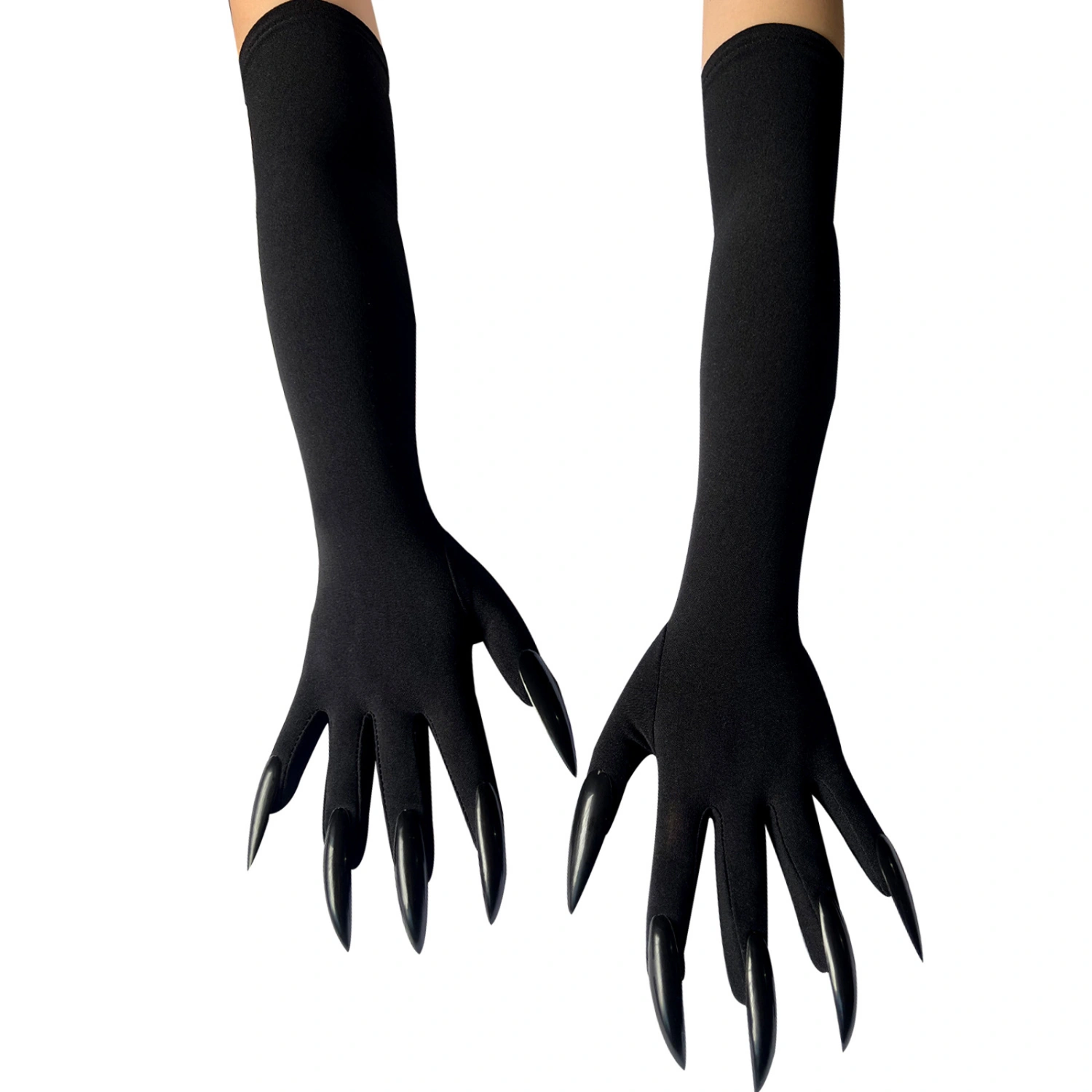 Halloween Claw Gloves Horror Wolf Cat Paw Gloves with Long Fingernails