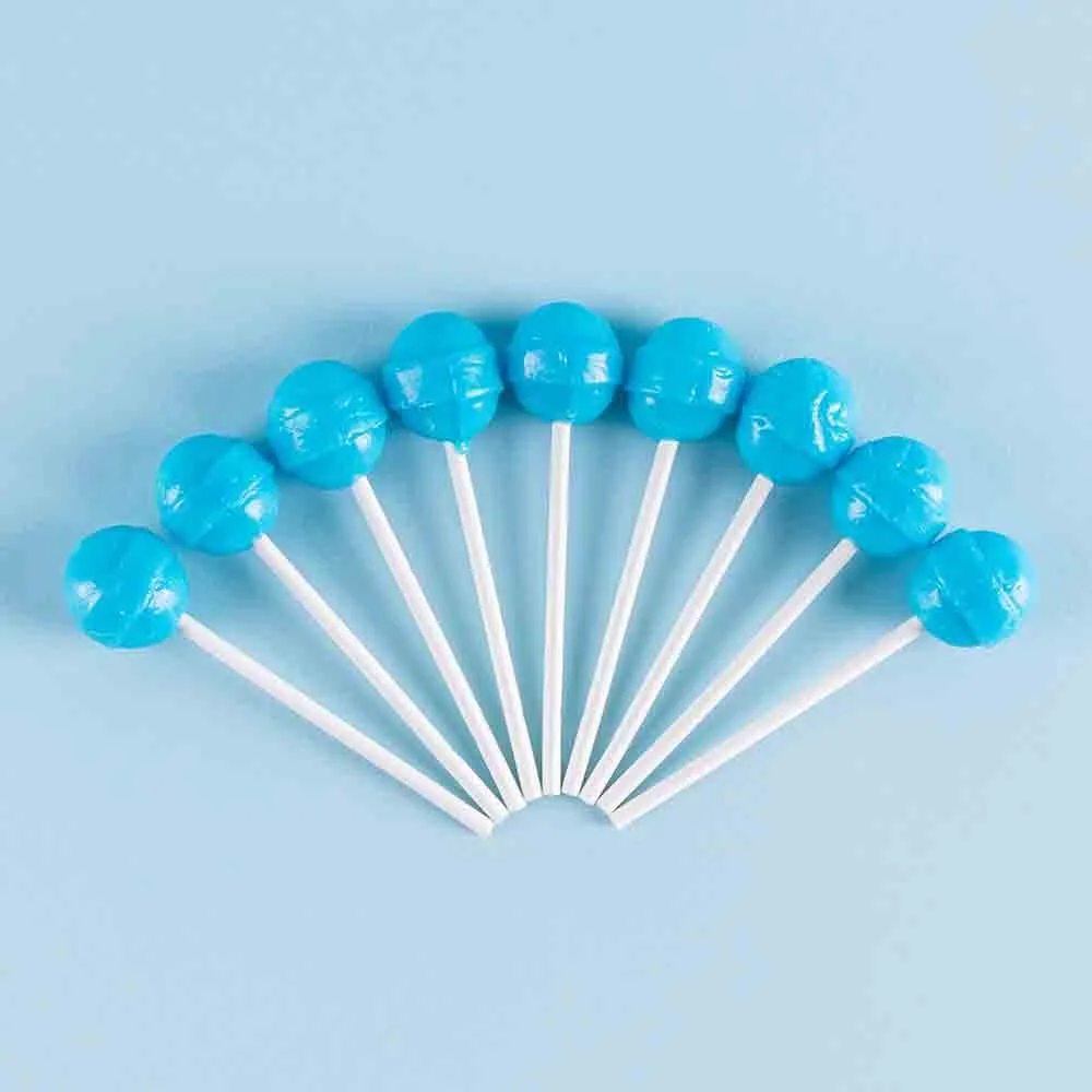 Dum Dums Lollipops - Bulk Candy Bag with Lollipops Individually Wrapped, Single Flavor Gourmet Suckers - 50 Count - Cotton Candy
