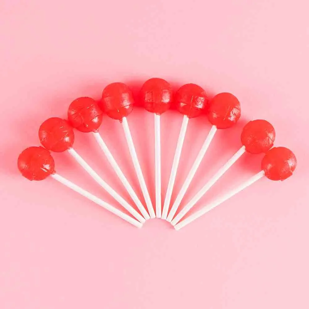 Dum Dums Lollipops - Bulk Candy Bag with Lollipops Individually Wrapped, Single Flavor Gourmet Suckers - 50 Count - Fruit Punch
