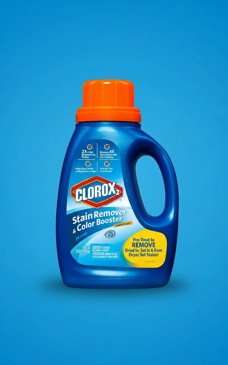 Clorox 2 for Colors 3-in-1 Laundry Additive, Original Scent, 33 Fluid Ounces (Package May Vary)