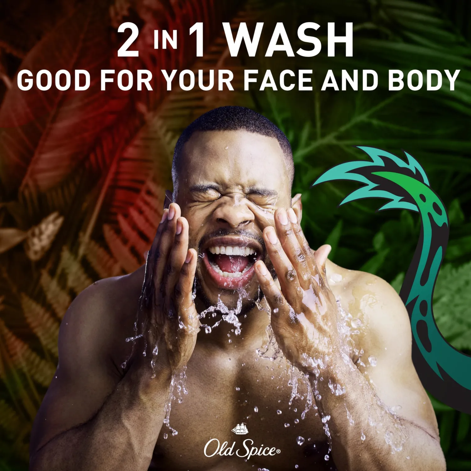 Old Spice Body Wash for Men, Dragonblast, Long Lasting Lather, 24 fl oz (Pack of 4)
