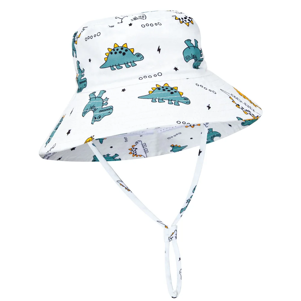 Baby Boy Sun Hat Baby Hats UPF 50+ Toddler Sun Hat Infant Sun Hats Kids Beach Summer Adjustable Bucket Hat