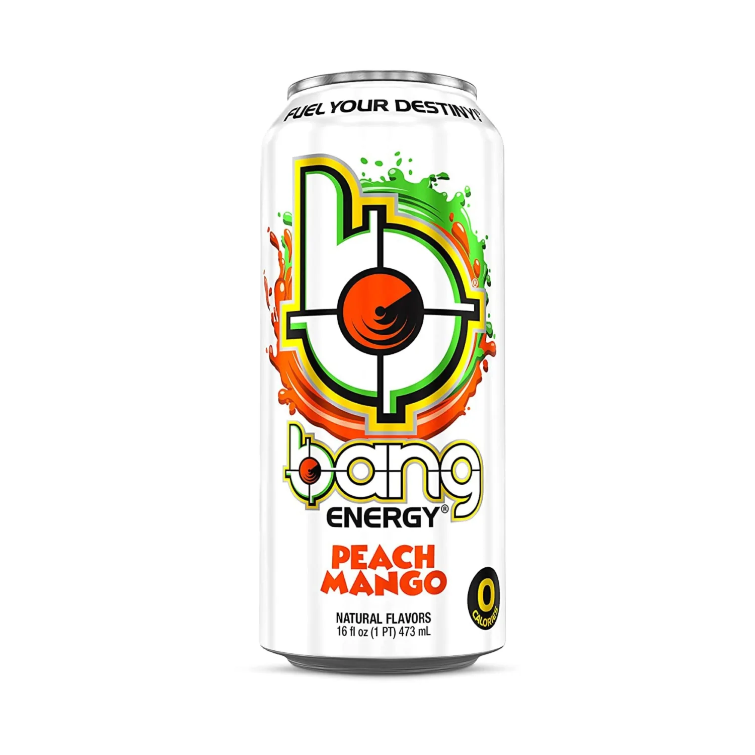 Bang Energy Drinks - 6, 16 ounce cans (Peach Mango)