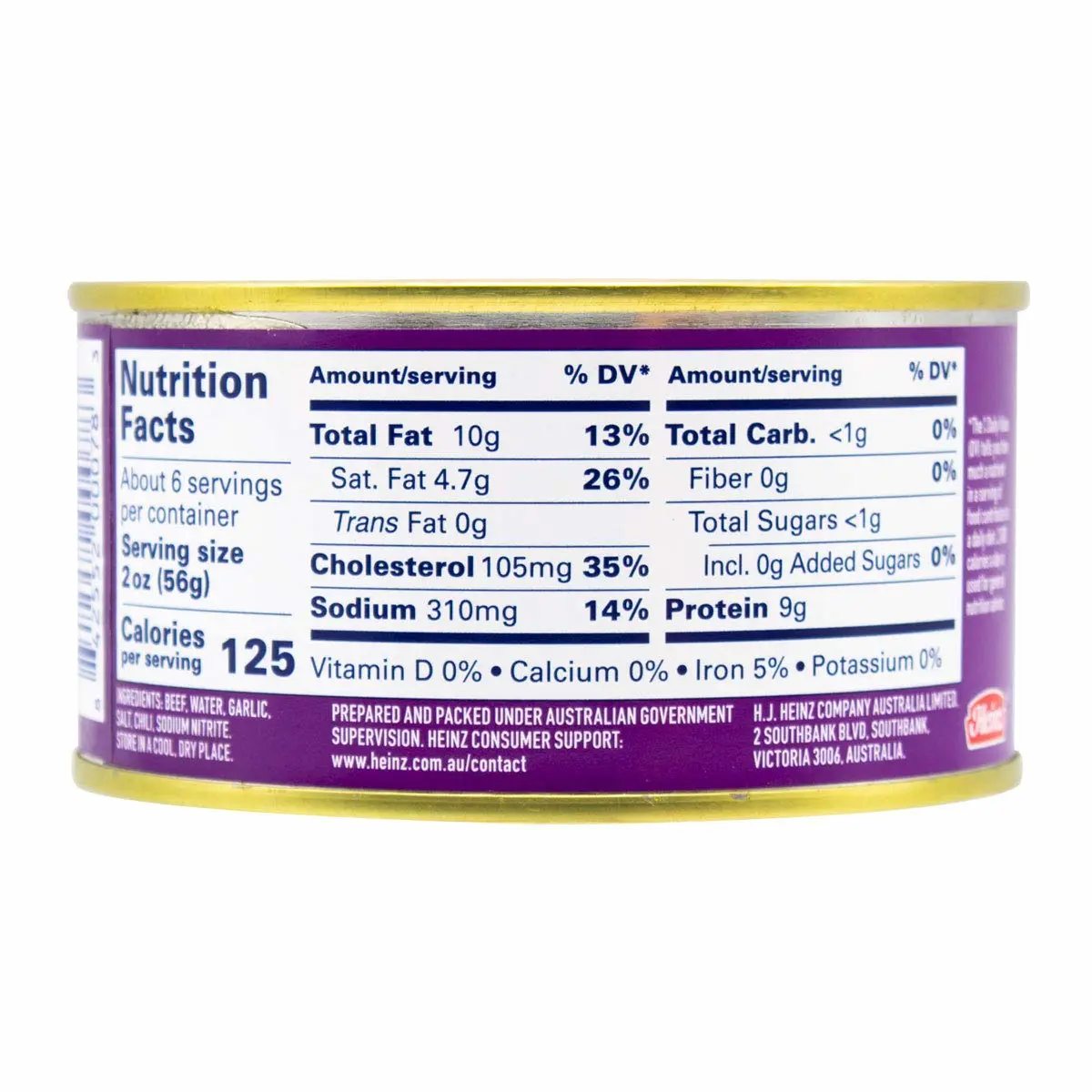 Ox & Palm Corned Beef Flavored, Chili & Garlic, 11.5 Ounce (Pack of 2)