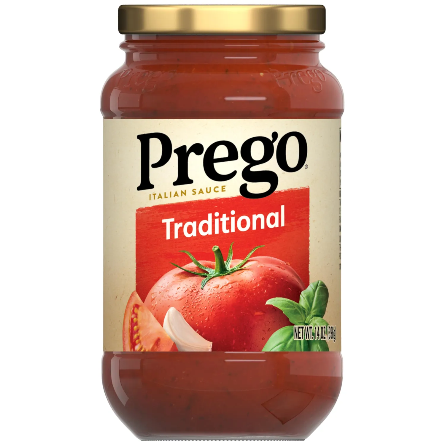 Prego Traditional Pasta Sauce, 14 Oz Jar
