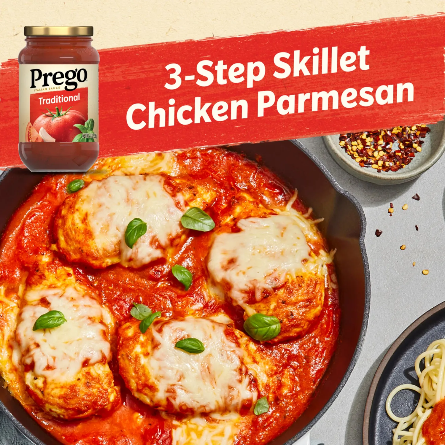 Prego Traditional Pasta Sauce, 14 Oz Jar