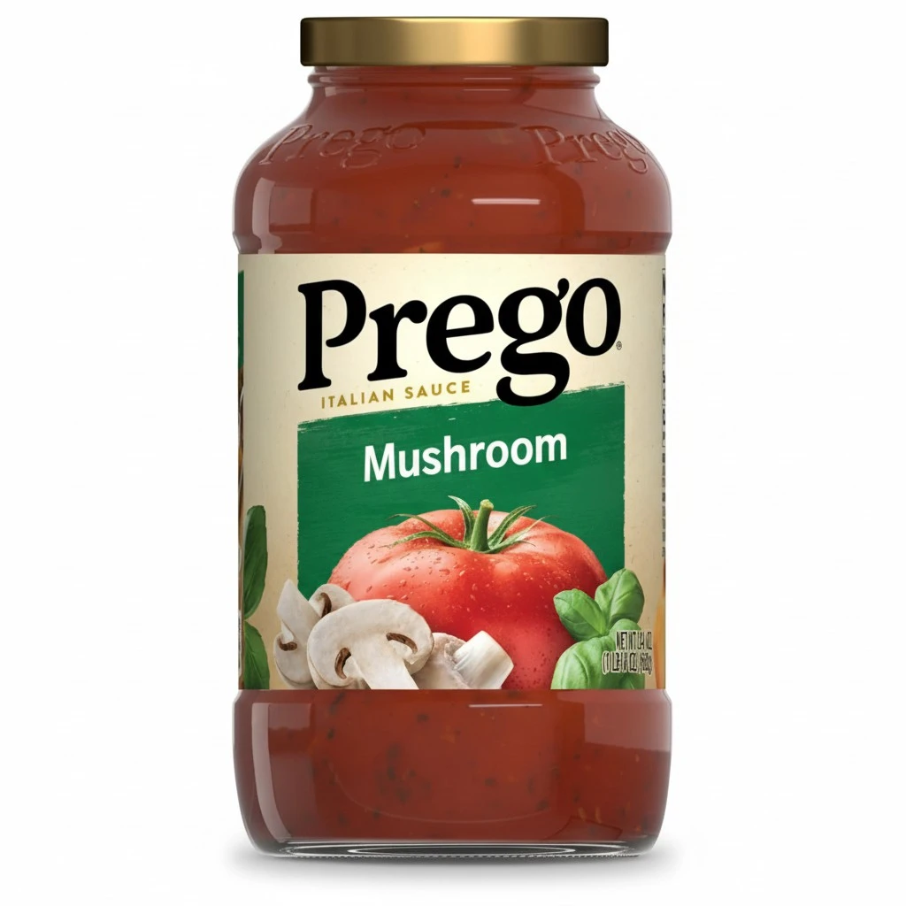 Prego Mushroom Pasta Sauce, 24 oz Jar