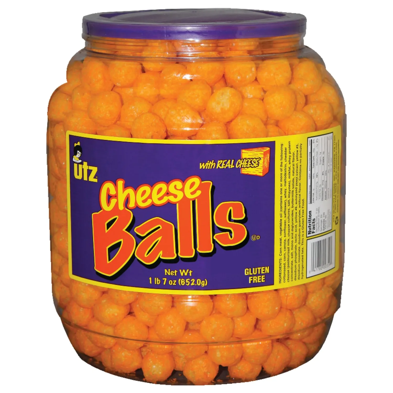 UTZ Gluten-Free Cheese Balls, 23 Ounce