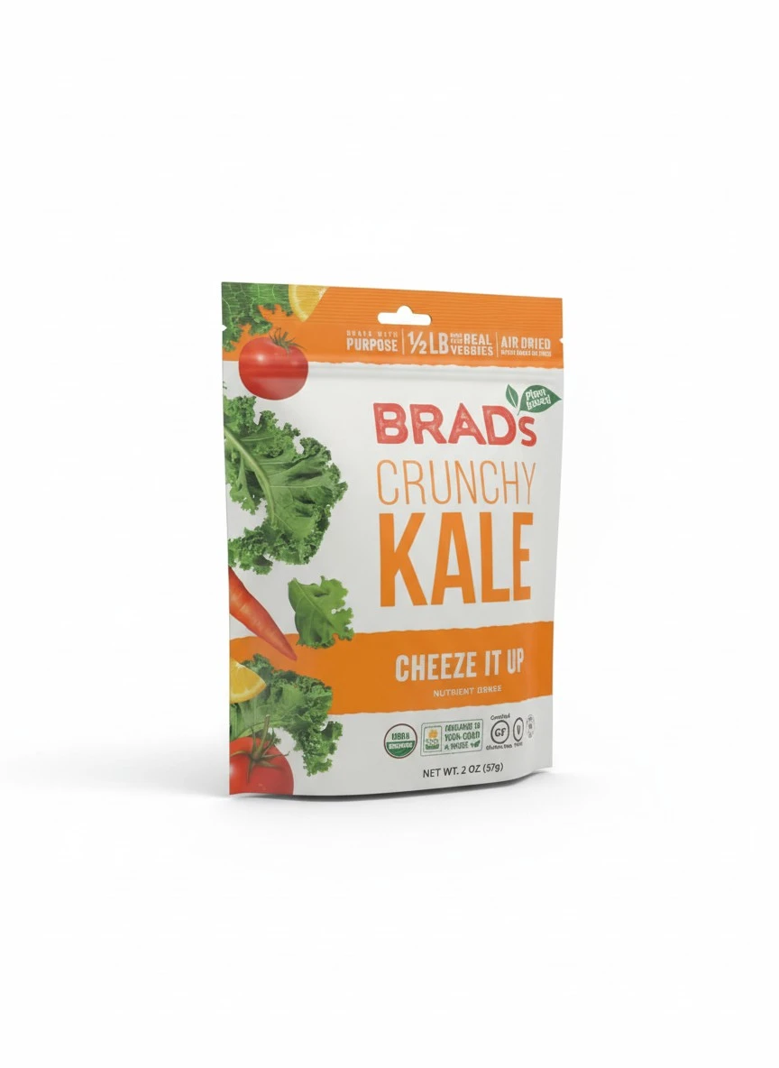 Brads Plant Based Kale Cheeze It Up Chip, 2 Oz