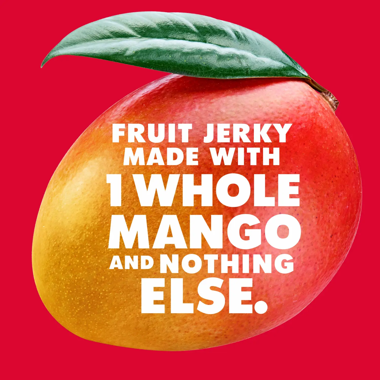 Solely, Fruit Jerky Mango Organic, 0.8 Ounce