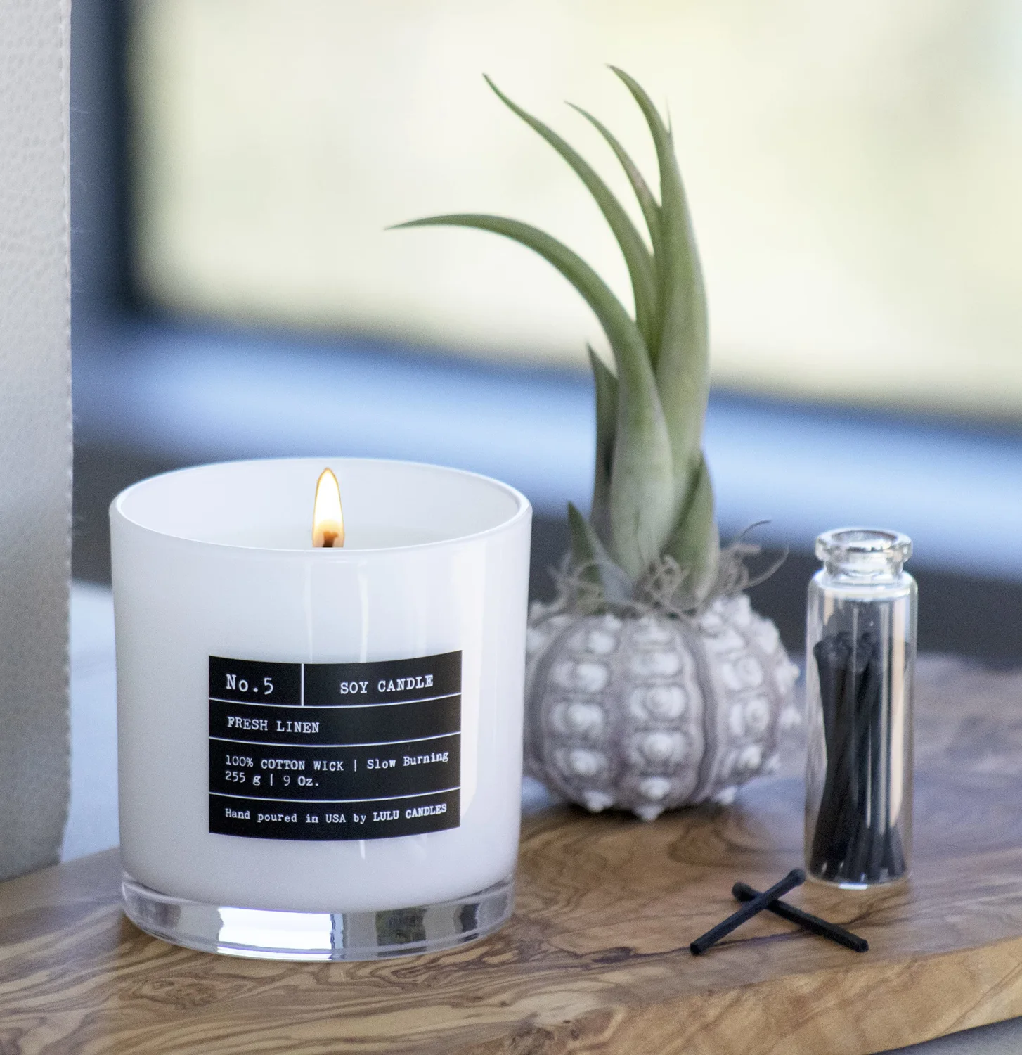 Lulu Candles | Wild Lemongrass | Luxury Scented Soy Jar Candle | Hand Poured in The USA | Highly Scented & Long Lasting (9 Oz. 2 Pack)