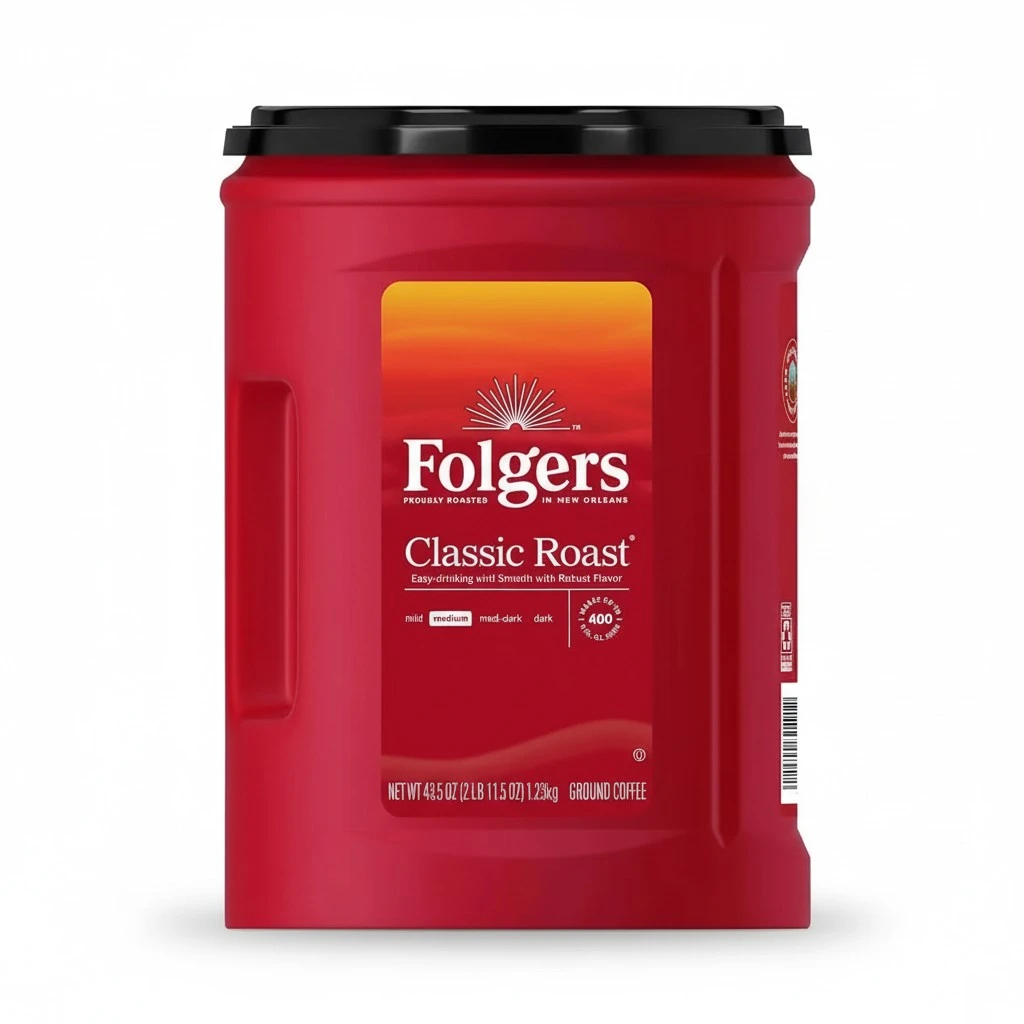 Classic Roast Coffee, 2-Pack of 43.5 Ounces (2 Pack)