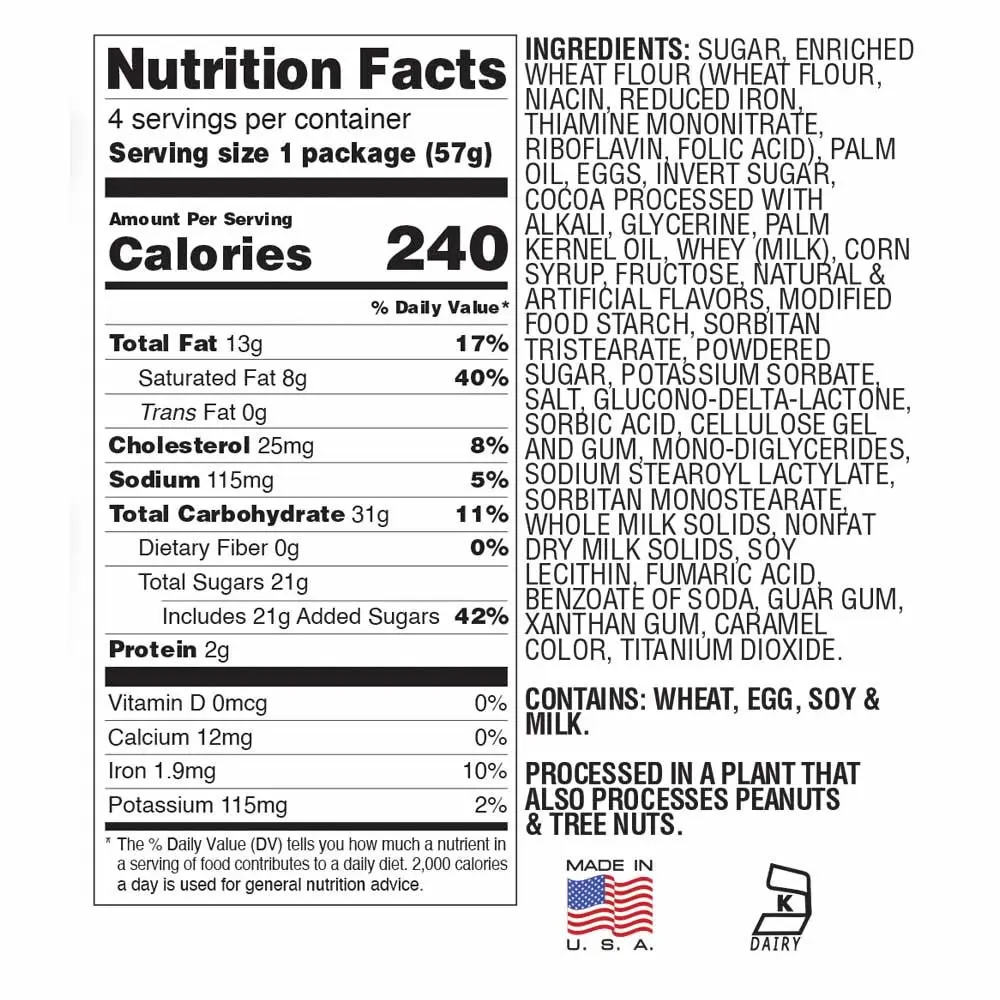 The Original Cakebites by Cookies United, Grab-and-Go Bite-Sized Snack (Chocolate Tuxedo, 2 Ounce (Pack of 4)