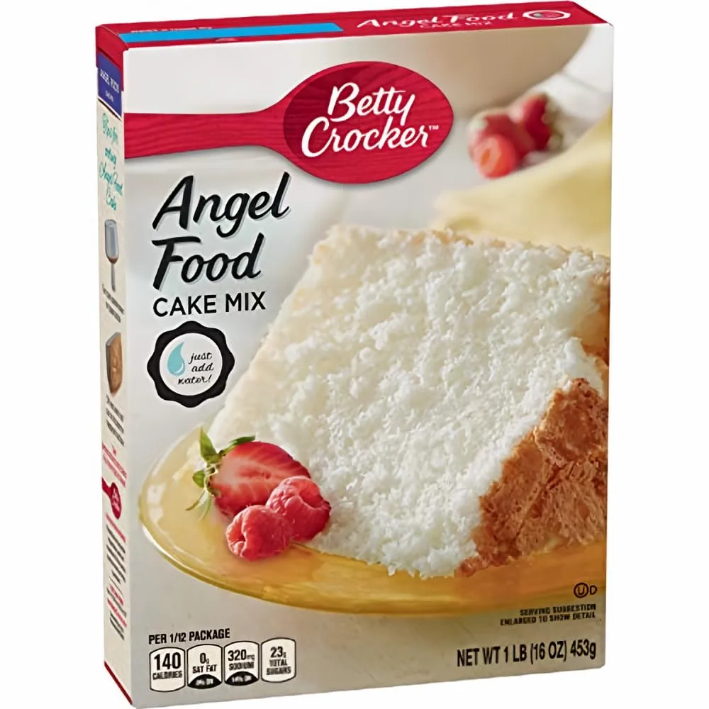 Betty Crocker White Angel Food Cake Mix - Pack Of 3 (16oz) Boxes