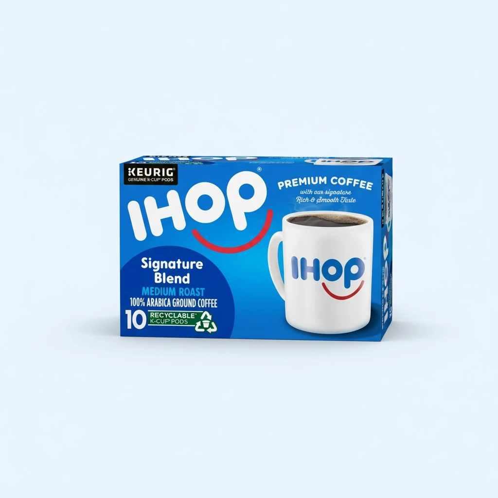 IHOP Medium Roast Signature Blend Keurig K-Cup Coffee Pods, 10 ct Box