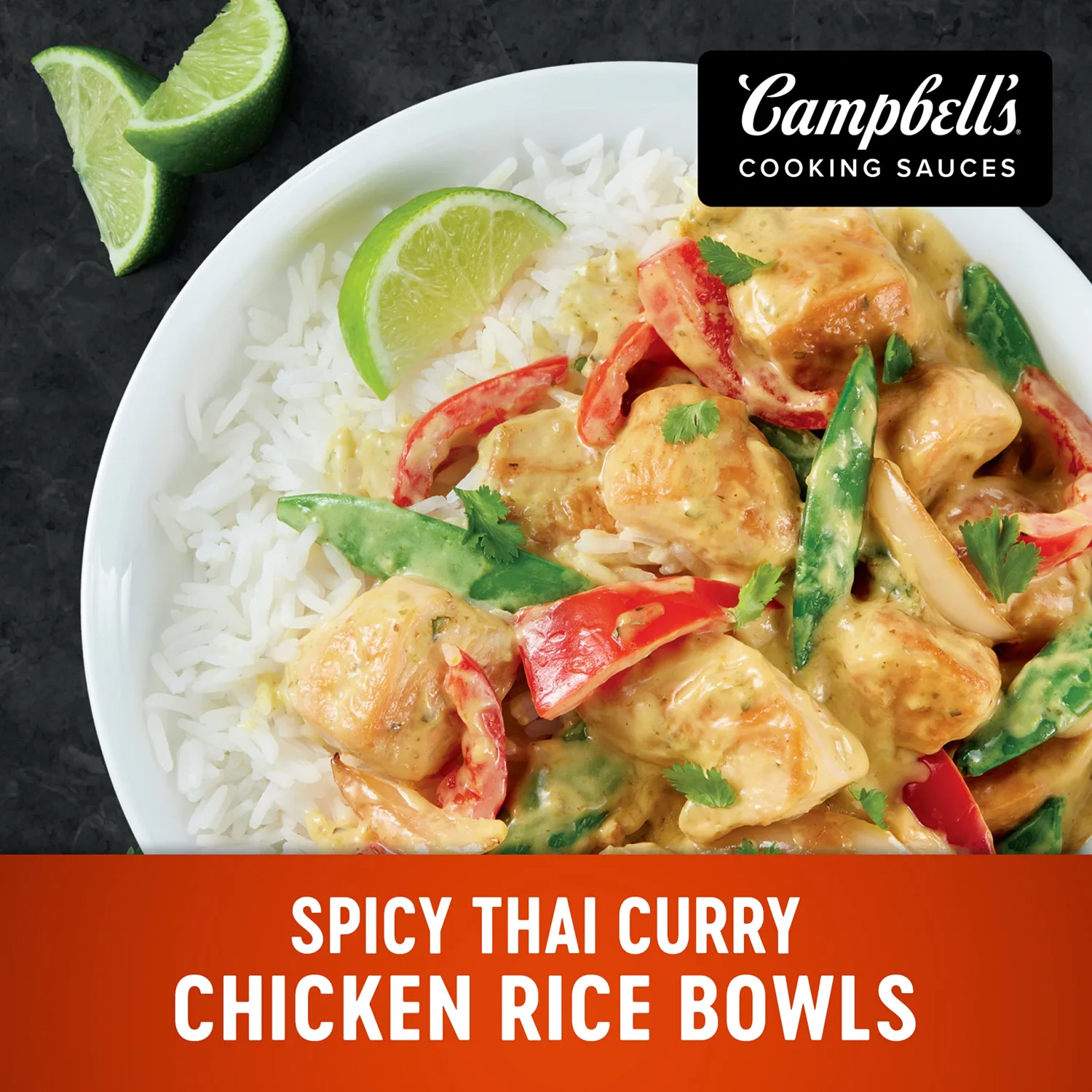 Campbell's Cooking Sauces, Spicy Thai Curry, 11 Oz Pouch (Case of 6)