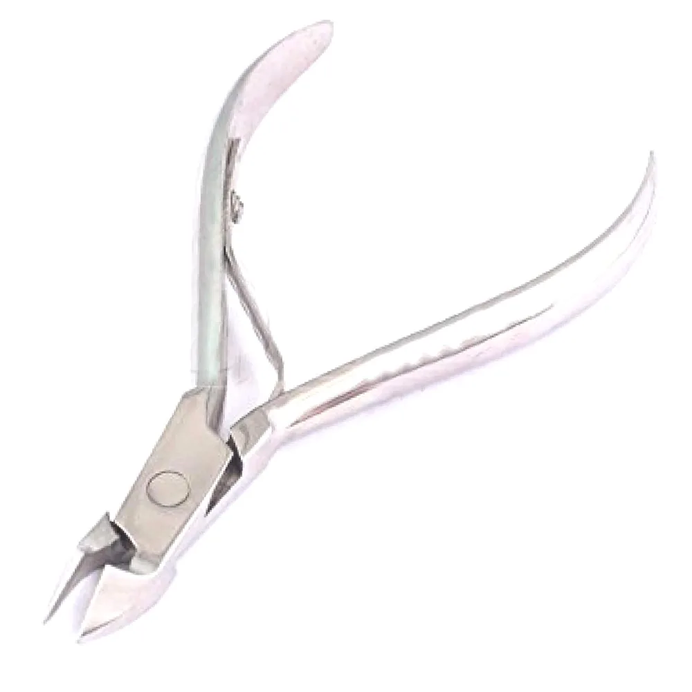 PROFESSIONAL STAINLESS STEEL CUTICLE CUTTER, CUTICLE NIPPER- BEAUTY TOOL PERFECT FOR FINGERNAILS AND TOENAILS 1/2 JAW