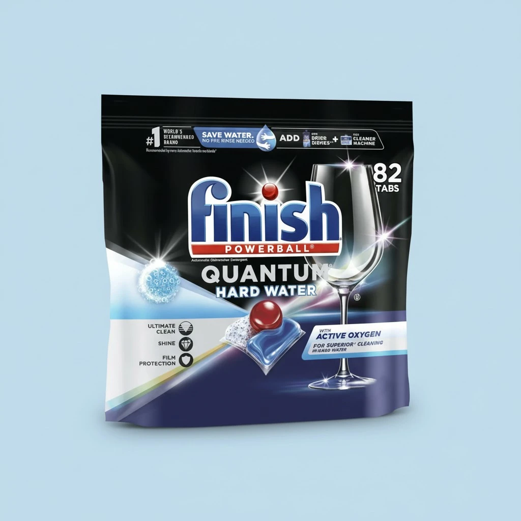 Finish Quantum Hard Water 82 ct., Tablet, Unscented