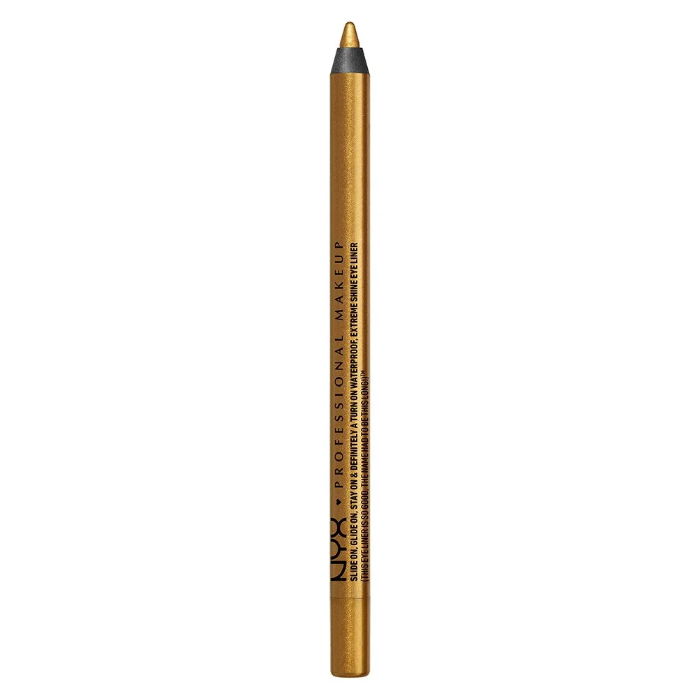 NYX PROFESSIONAL MAKEUP Slide On Pencil, Waterproof Eyeliner Pencil - Glitzy Gold