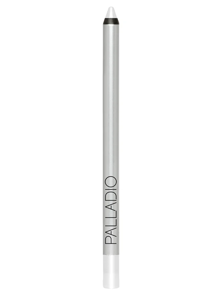 Palladio Precision Eyeliner, Silicone Based, Rich Pigment, Gentle Application, Dramatic Smoky Effect to Soft Everyday Wear, Sensitive Eyelids, Sets Itself, Can be Sharpened, White Out