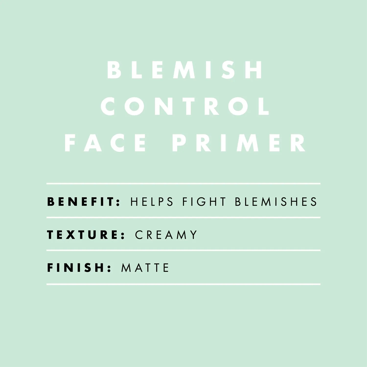 e.l.f. Blemish Control Face Primer, Soothing & Hydrating Makeup Primer For Fighting Blemishes, Grips Makeup To Last, Vegan & Cruelty-free, Large