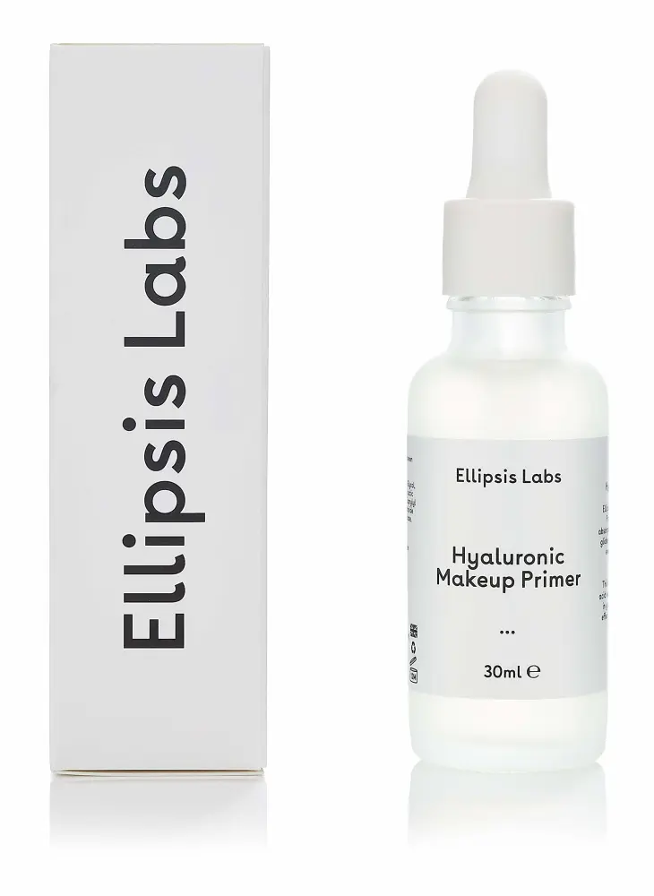 Hyaluronic Makeup Primer by Ellipsis Labs. Containing Hyaluronic Acid to retain moisture and create a plumping effect. Primes your face for makeup & foundation