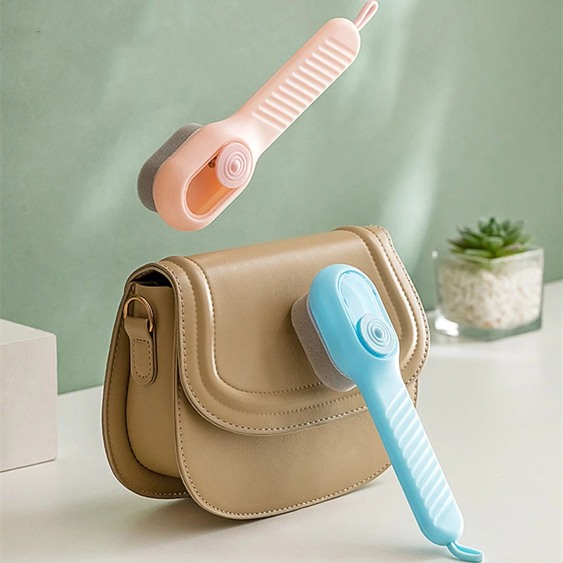 Multifunctional Sponge Leather Brush Cleaning