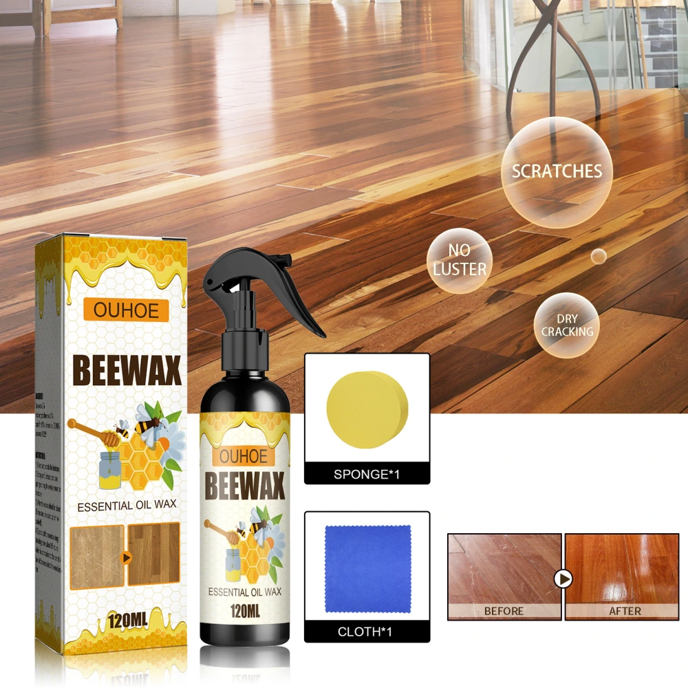 Furniture Beeswax Spray Anti-chapping Scratch Renovation