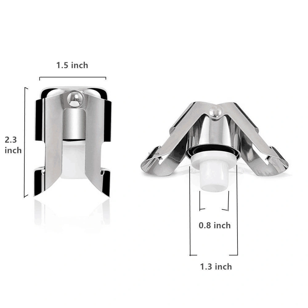Stainless Steel Sealed Fresh-keeping Wine Stopper