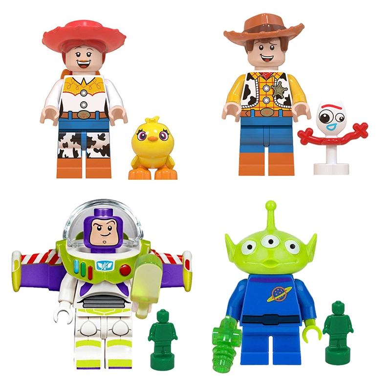 Toy Story Figures Cute Building Blocks Toddler Early Educational Toys
