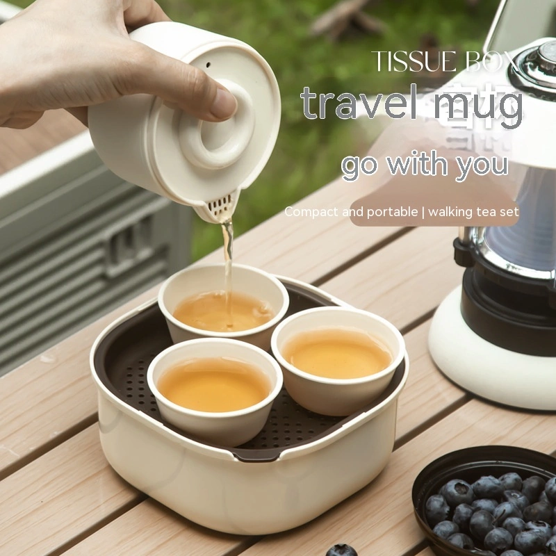 Portable Travel Tea Set Suit Kombucha