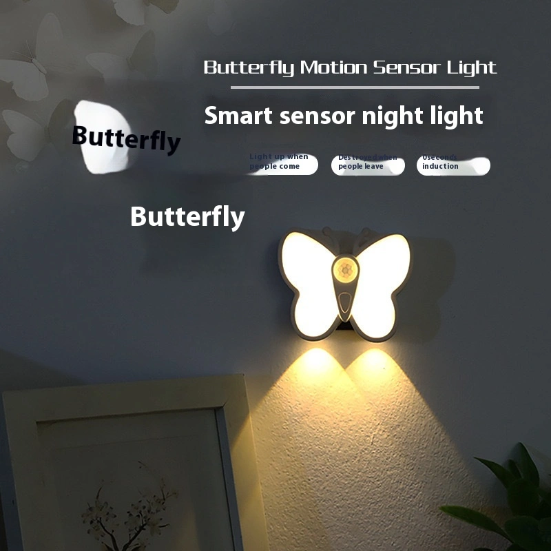 Charging Smart Magnetic Led Human Body Small Induction Night Lamp