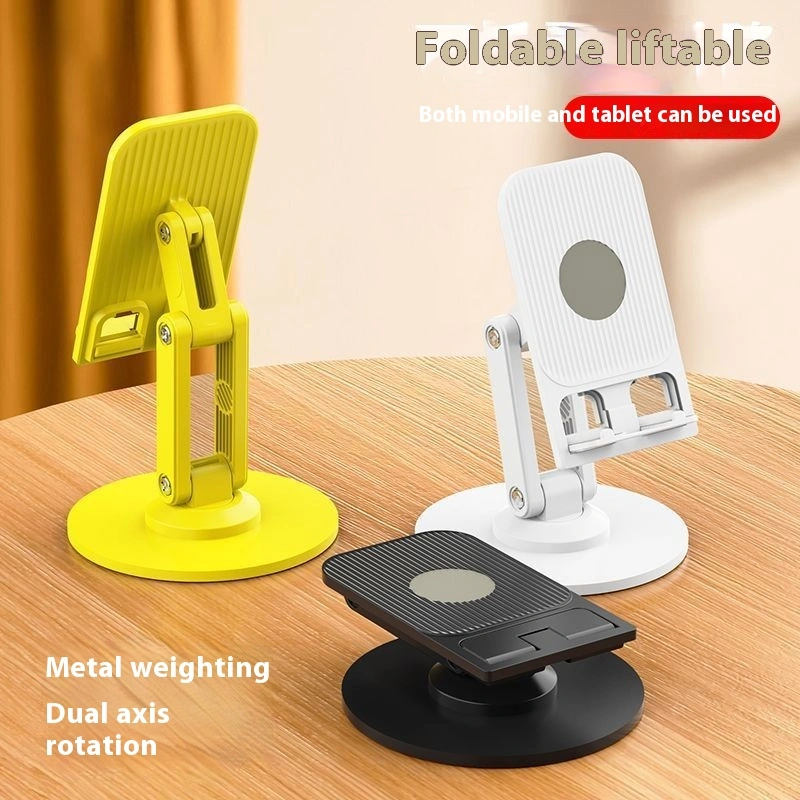 Lifting And Foldable 360 Rotation Desktop Phone Holder