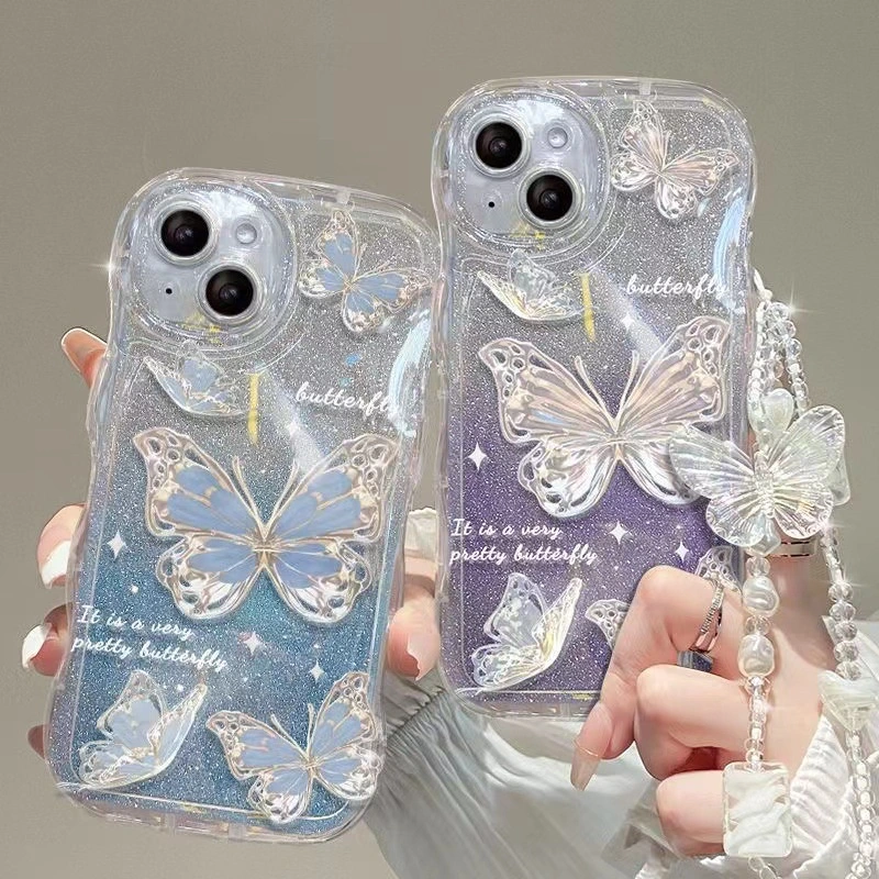 Wave Fairy Butterfly Applicable Phone Case