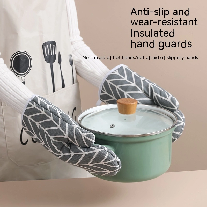 Kitchen Microwave Oven Insulated Gloves