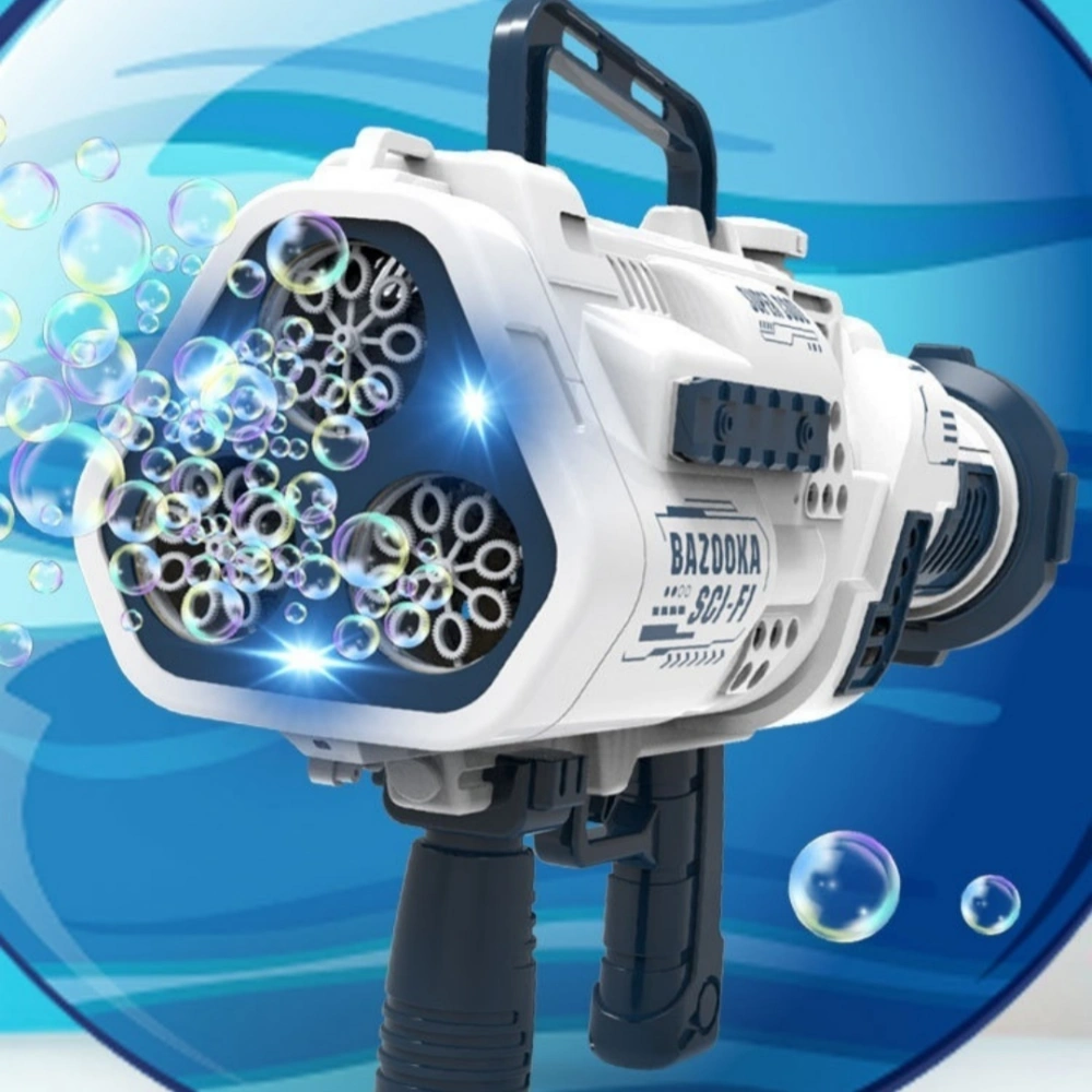 Full-automatic Lighting Bazooka Bubble Gun Children's Toys