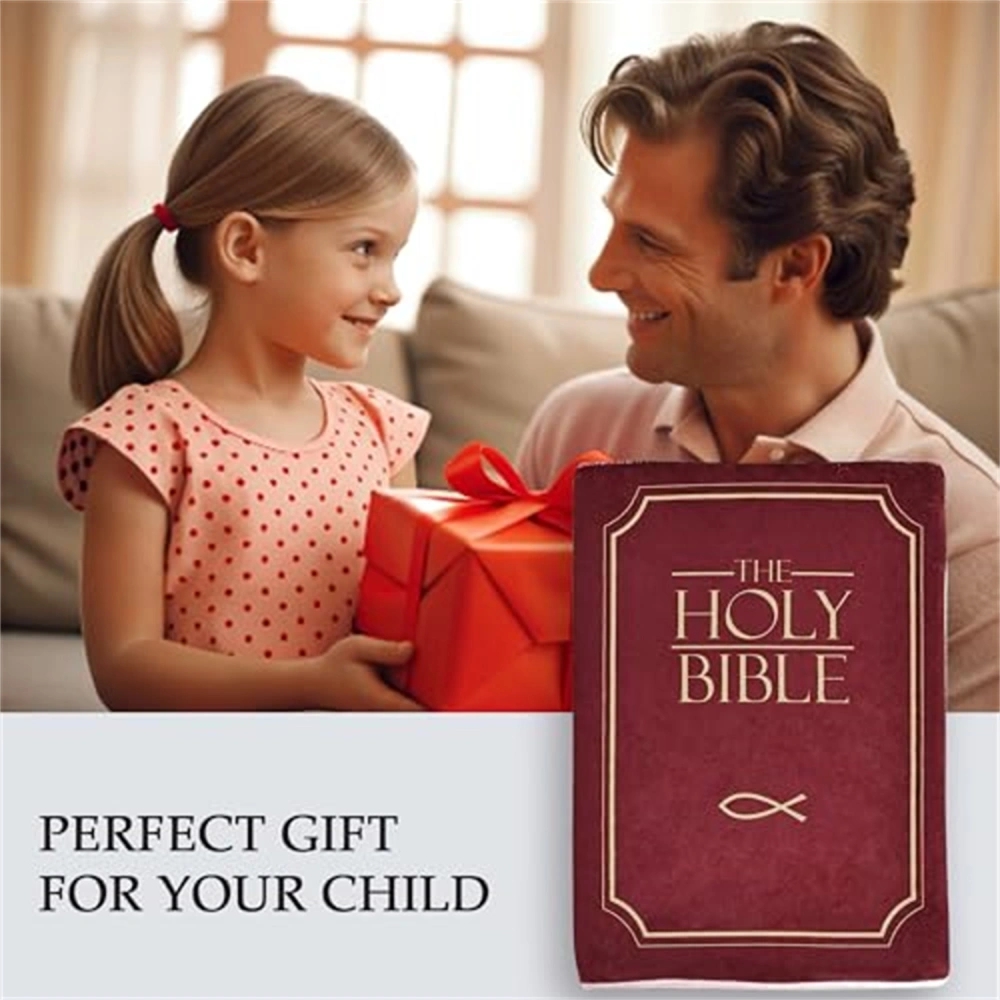 Stuffed Memory Sponge Bible Pillow Plush Toys Bible Pillow Toy With Best Christian Gifts For Kids Children