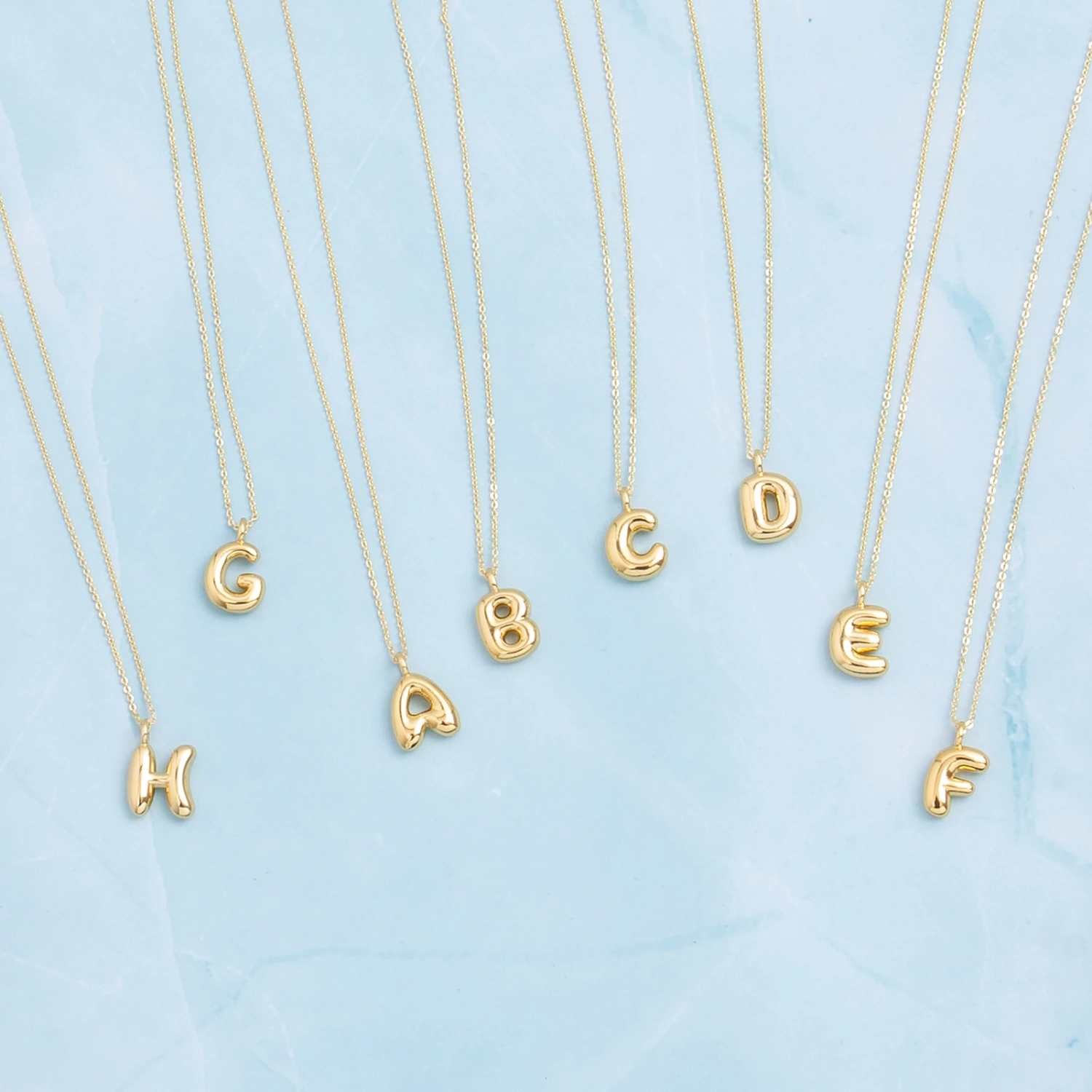 26 English Letter Pendant Letter Necklace