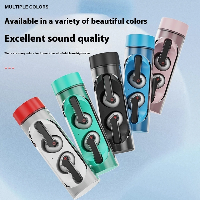 Noise Reduction Bluetooth Transparent Rotating Wireless Headset